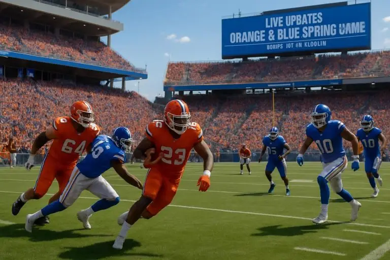 sigue las actualizaciones en vivo del juego de primavera naranja y azul 2026 de independent florida. resultados, momentos destacados y la emoción del partido en tiempo real.