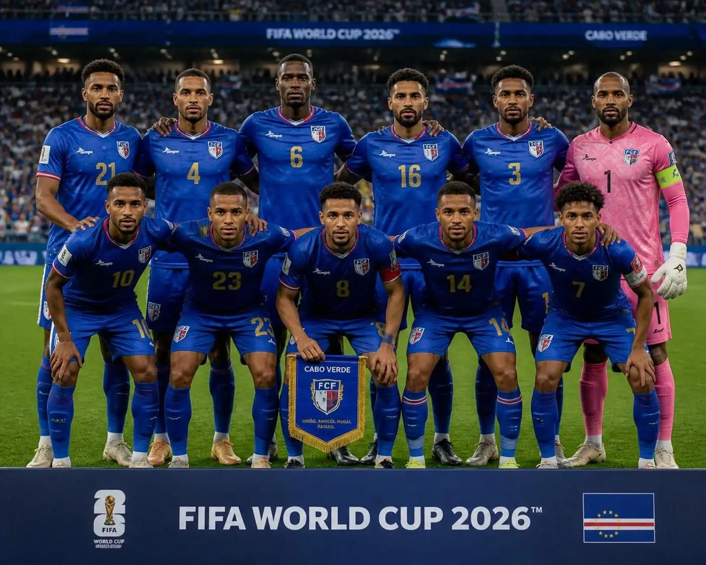 descubre la alineación confirmada de cabo verde para el mundial de 2026 y las posibles variantes tácticas que podrían sorprender en el torneo.