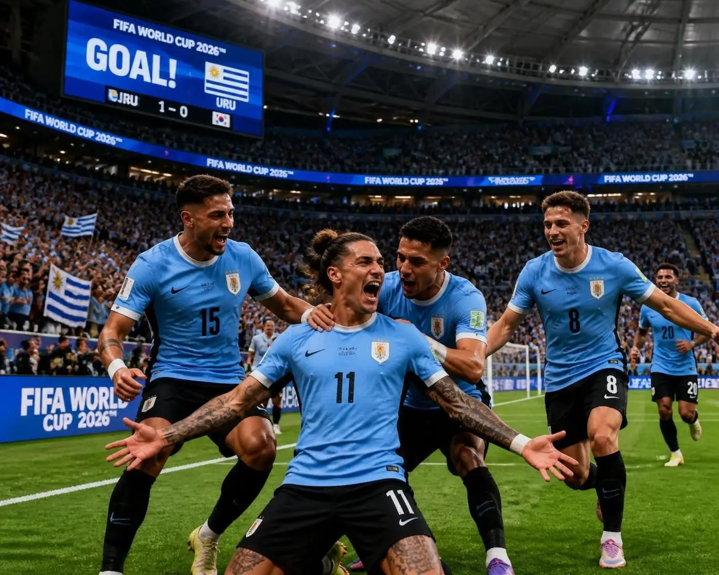 descubre la alineación de la selección de uruguay para el mundial de 2026, con los jugadores clave y la estrategia que definirán su desempeño en la competencia.