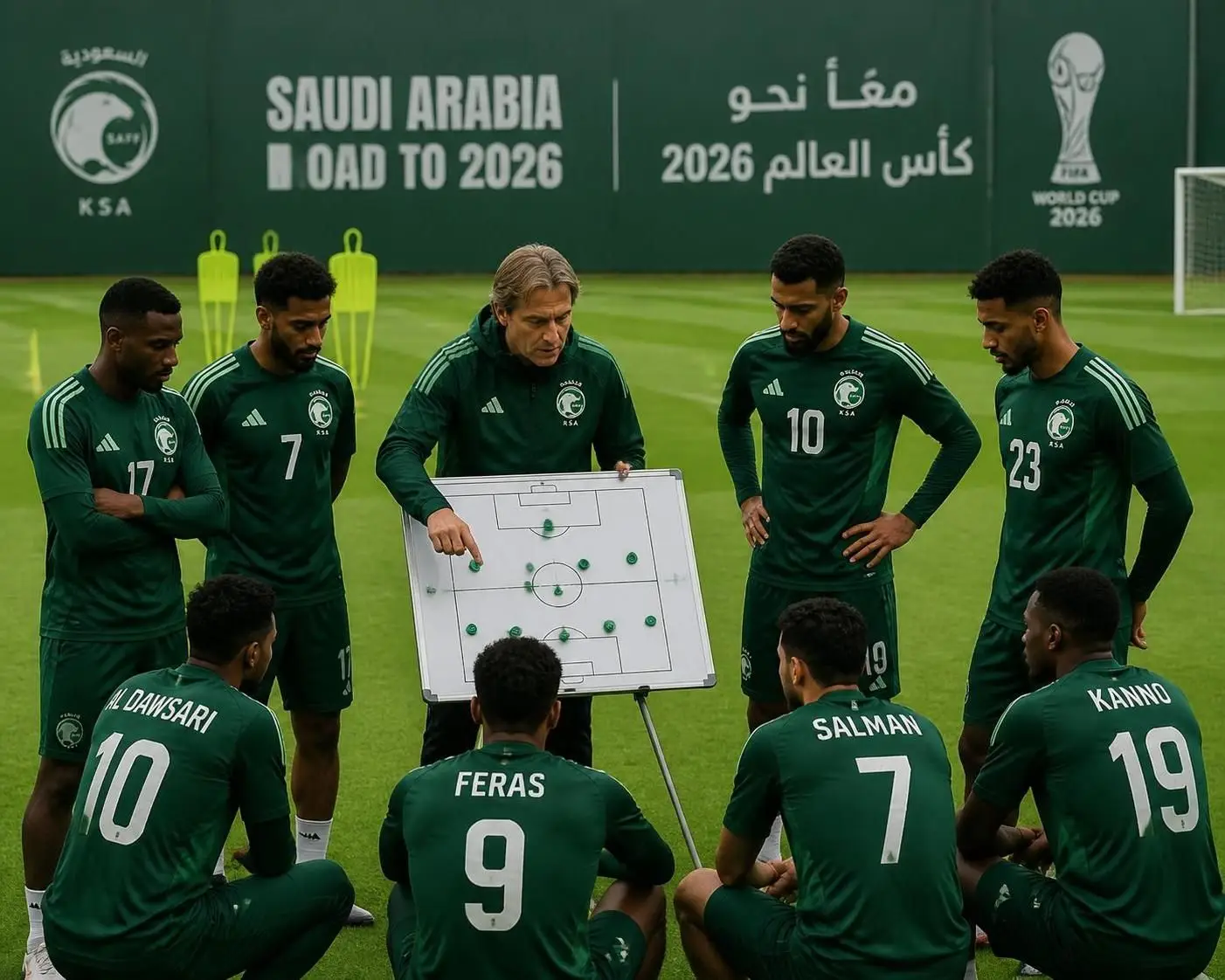 descubre la alineación de la selección de arabia saudita para el mundial de 2026, incluyendo los jugadores clave y las estrategias que buscarán llevar al equipo al éxito en la competición.