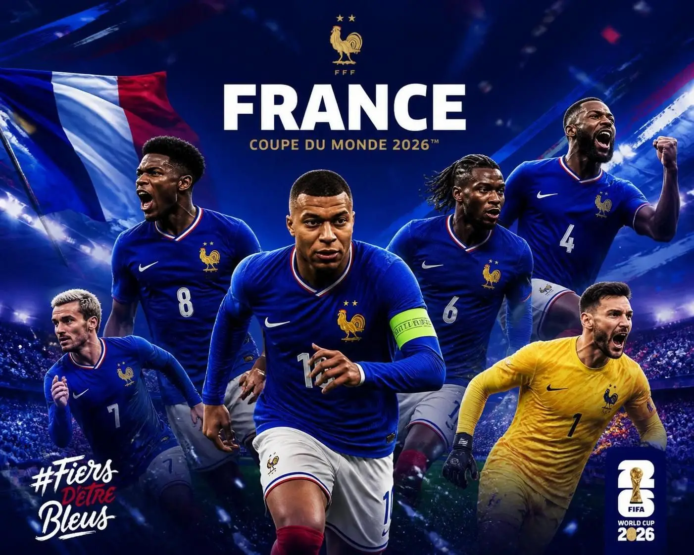 descubre la alineación de la selección francesa para el mundial de 2026, con los jugadores clave y las novedades más destacadas que definirán su desempeño en el torneo.
