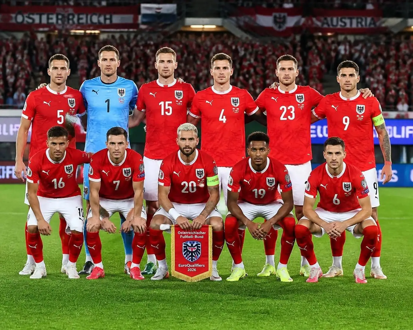descubre la alineación oficial de la selección de austria para el mundial de 2026 y conoce a los jugadores que representarán al país en esta gran competición.