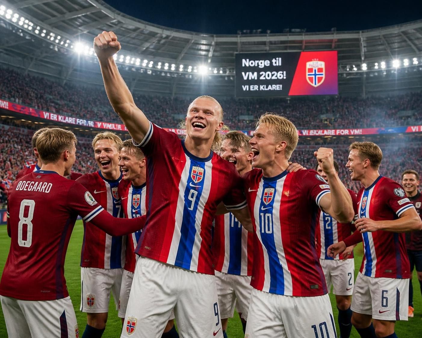 descubre la alineación oficial de la selección de noruega para el mundial de 2026 y conoce a los jugadores que representarán al país en la competición.