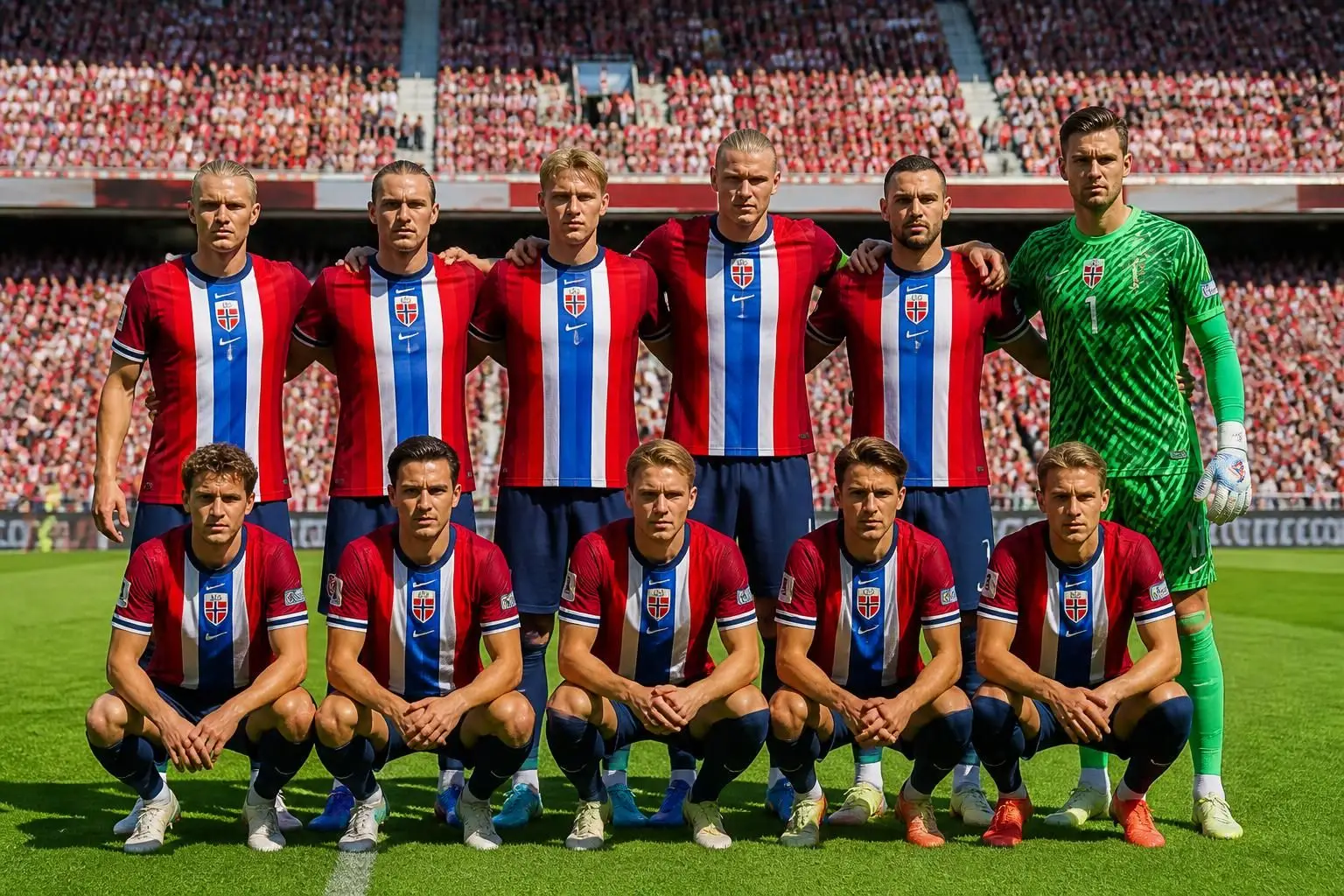 descubre la alineación oficial de la selección de noruega para el mundial de 2026, con los jugadores clave y las estrategias del equipo.