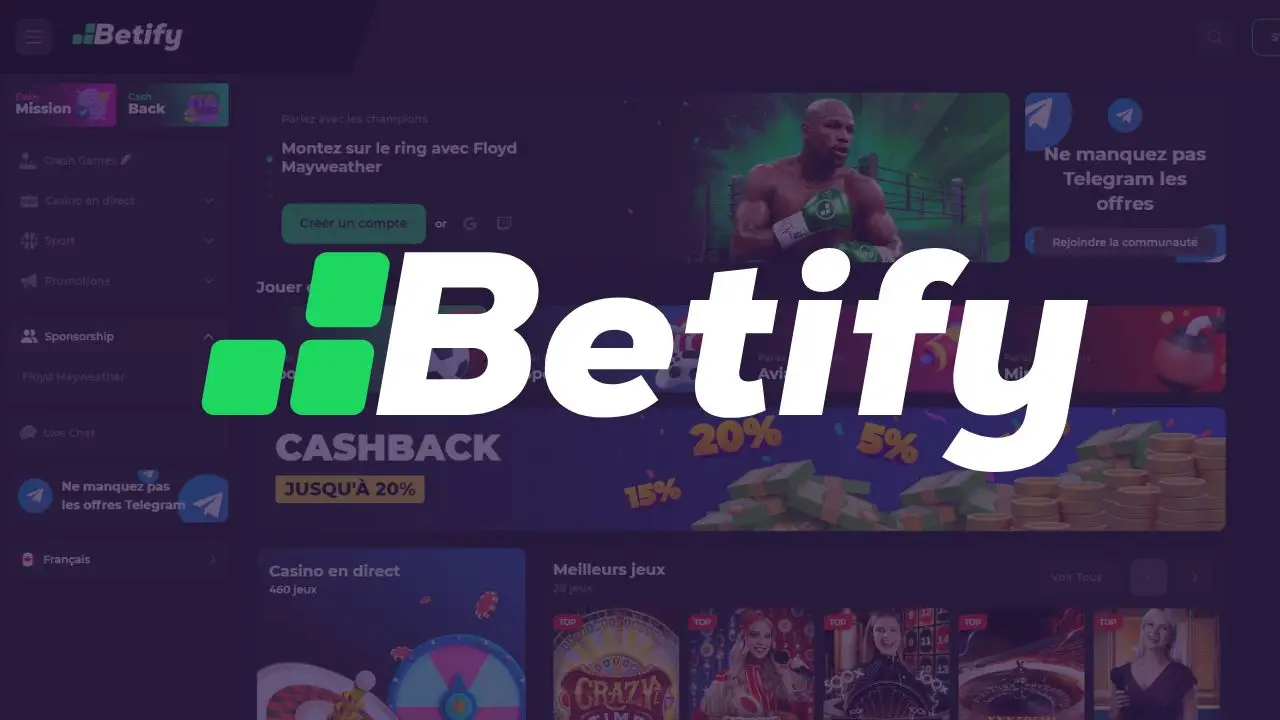 Avis Betify: casino fiable o estafa en línea