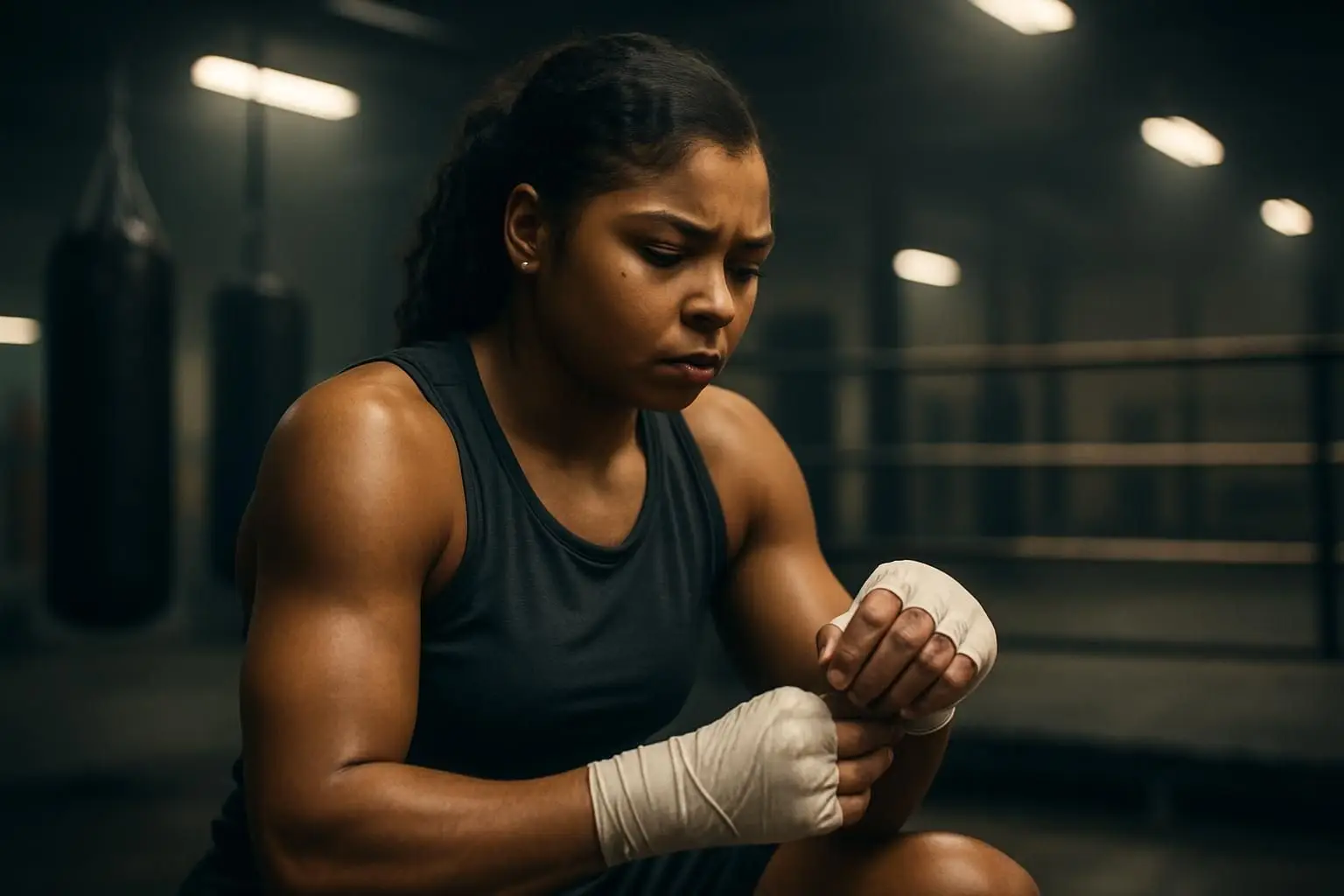 chrisean rock se entrena en silencio para su próximo combate de boxeo entre celebridades, mostrando su determinación y preparación.