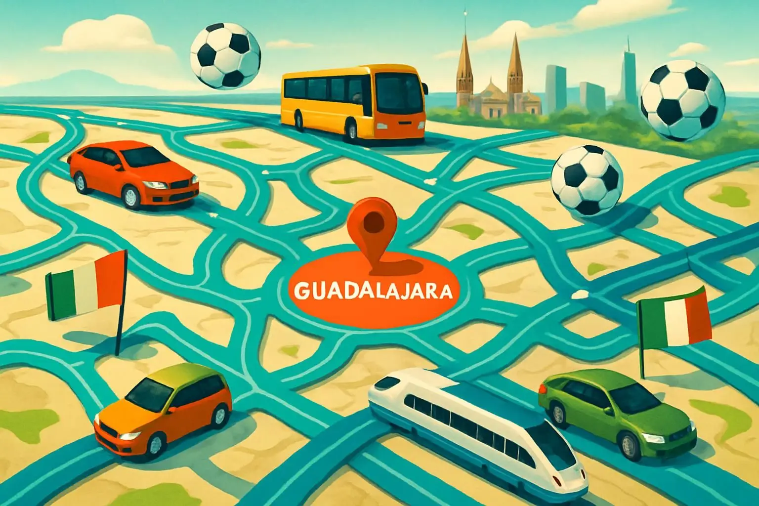 descubre la guía completa para llegar a guadalajara y disfrutar del mundial de la fifa 2026. información sobre transporte, rutas y consejos para tu viaje.
