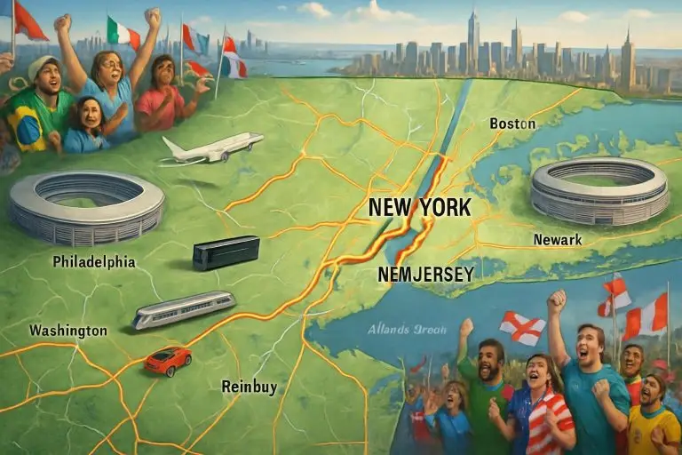 descubre la guía completa para llegar a nueva york y nueva jersey durante la copa mundial de la fifa 2026. información esencial sobre transporte, rutas y consejos para disfrutar al máximo el evento.