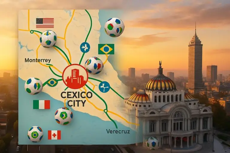 descubre la guía completa para llegar a la ciudad de méxico durante el mundial de la fifa 2026, con consejos de transporte, alojamiento y todo lo que necesitas para disfrutar el evento.