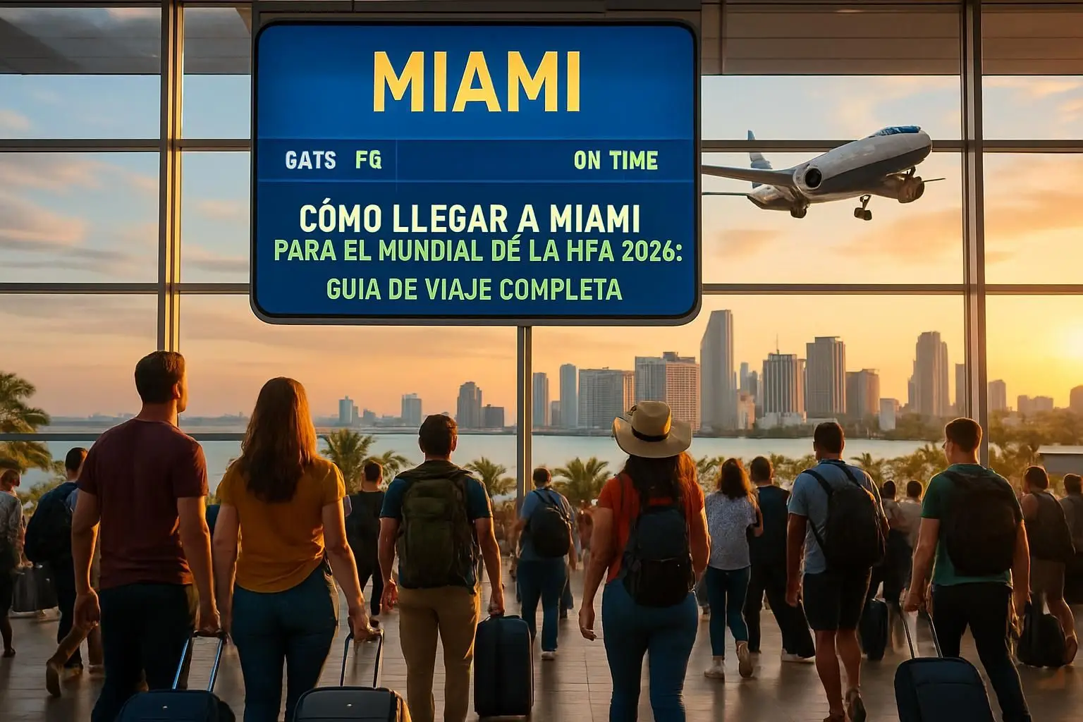 descubre cómo llegar a miami para el mundial de la fifa 2026 con nuestra guía de viaje completa. información sobre vuelos, transporte, alojamiento y consejos útiles para disfrutar al máximo tu experiencia.