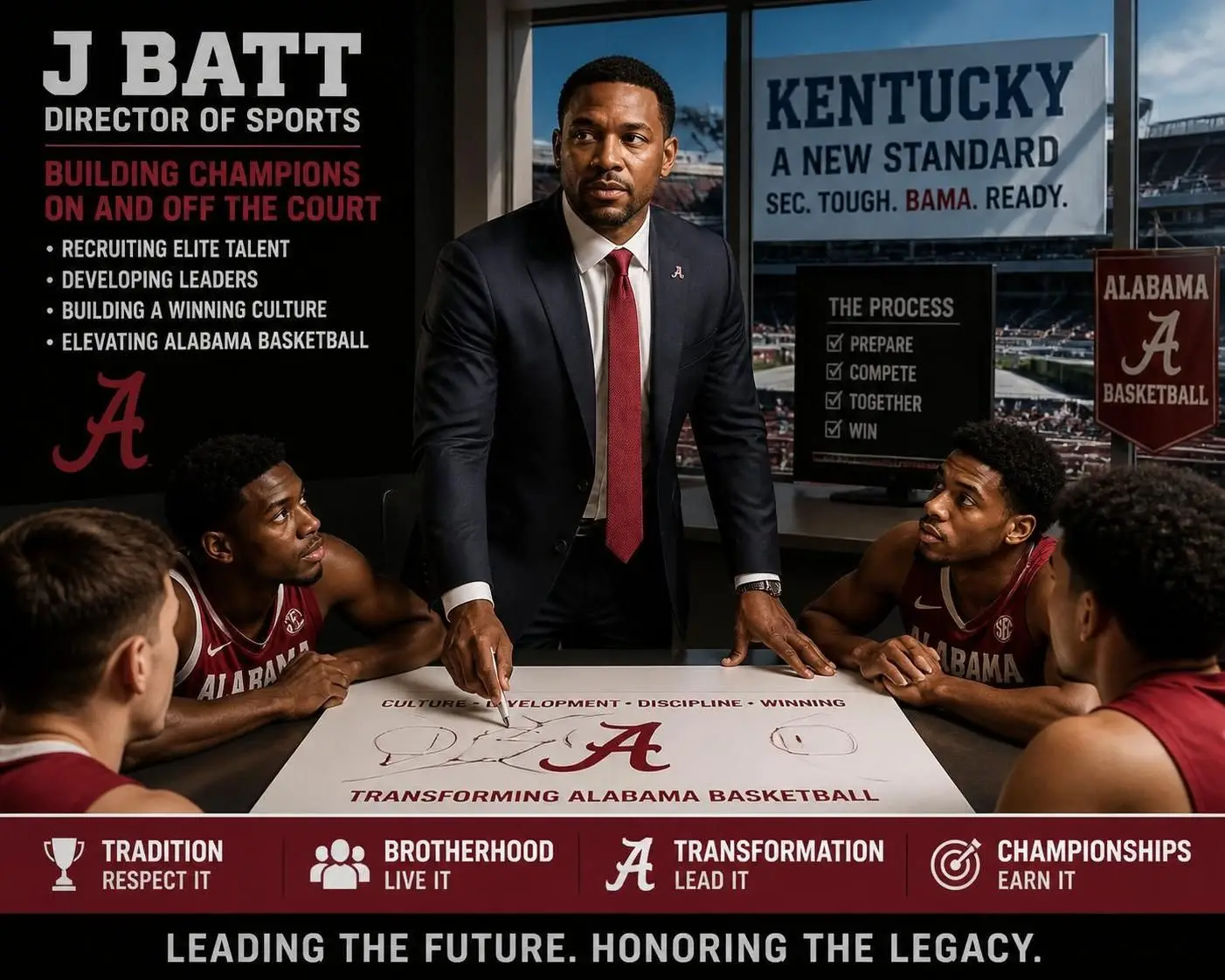 descubre cómo j batt, director deportivo de kentucky, ha sido fundamental en la transformación del baloncesto en alabama, impulsando el éxito y la innovación en el equipo.