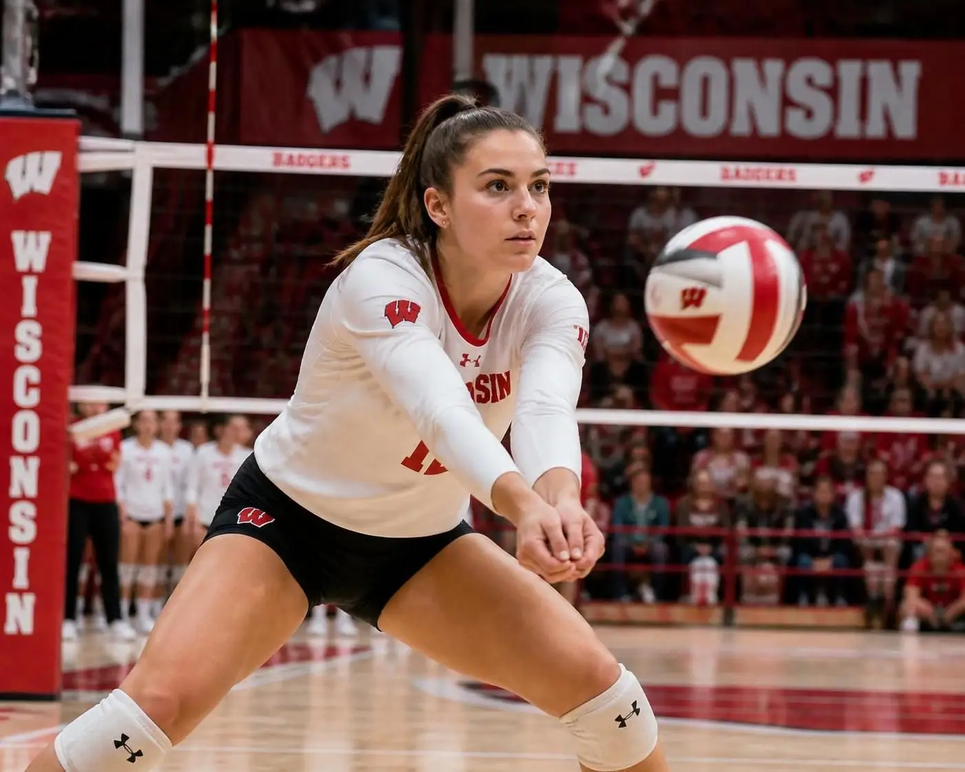 el voleibol de wisconsin logra su primera incorporación para la clase de reclutamiento 2028, fortaleciendo su equipo para futuras temporadas.