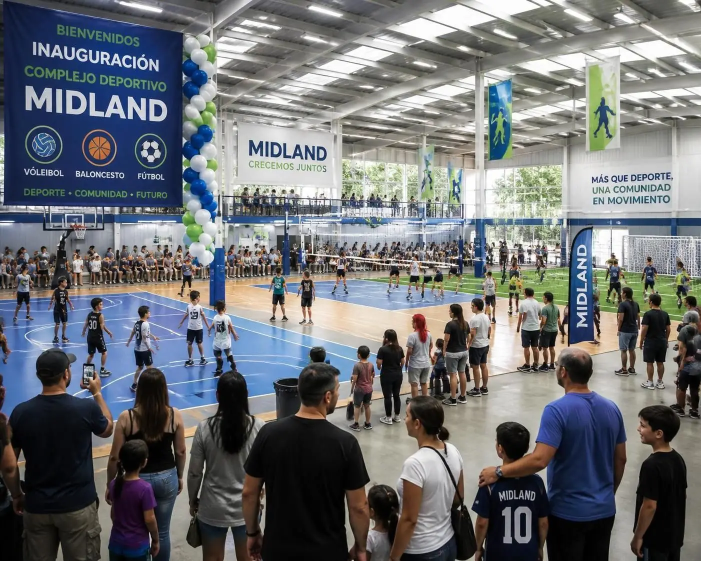 descubre la inauguración del complejo deportivo diamondback energy en midland, un espacio moderno para el deporte y la comunidad local.