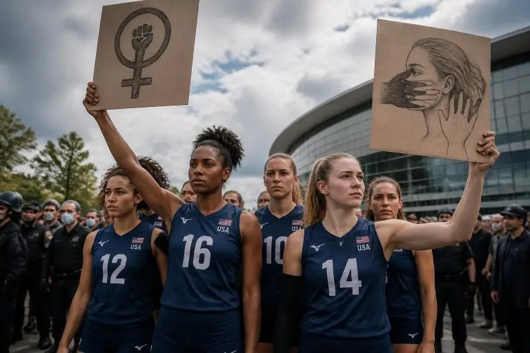 descubre la polémica en torno a las pruebas biológicas invasivas y cómo la selección femenina de voleibol de ee.uu. expresa su denuncia ante esta controversia.
