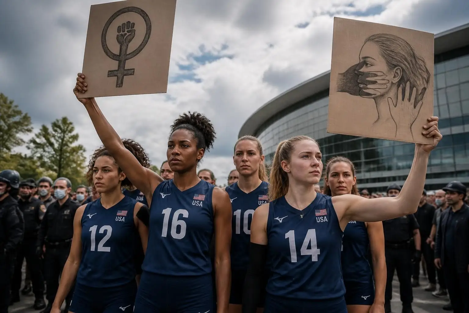 descubre la polémica en torno a las pruebas biológicas invasivas y cómo la selección femenina de voleibol de ee.uu. expresa su denuncia ante esta controversia.