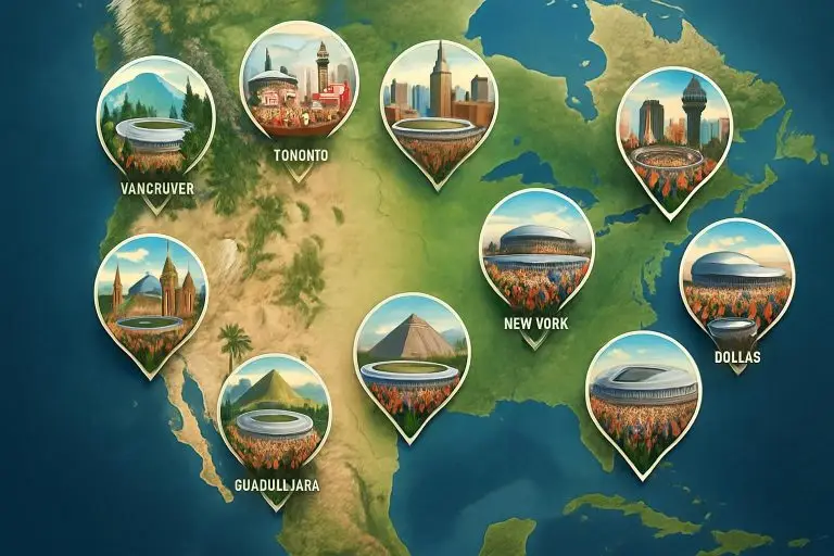 descubre las ciudades que serán sede del mundial 2026 y qué esperar de cada una en términos de infraestructura, cultura y eventos deportivos.