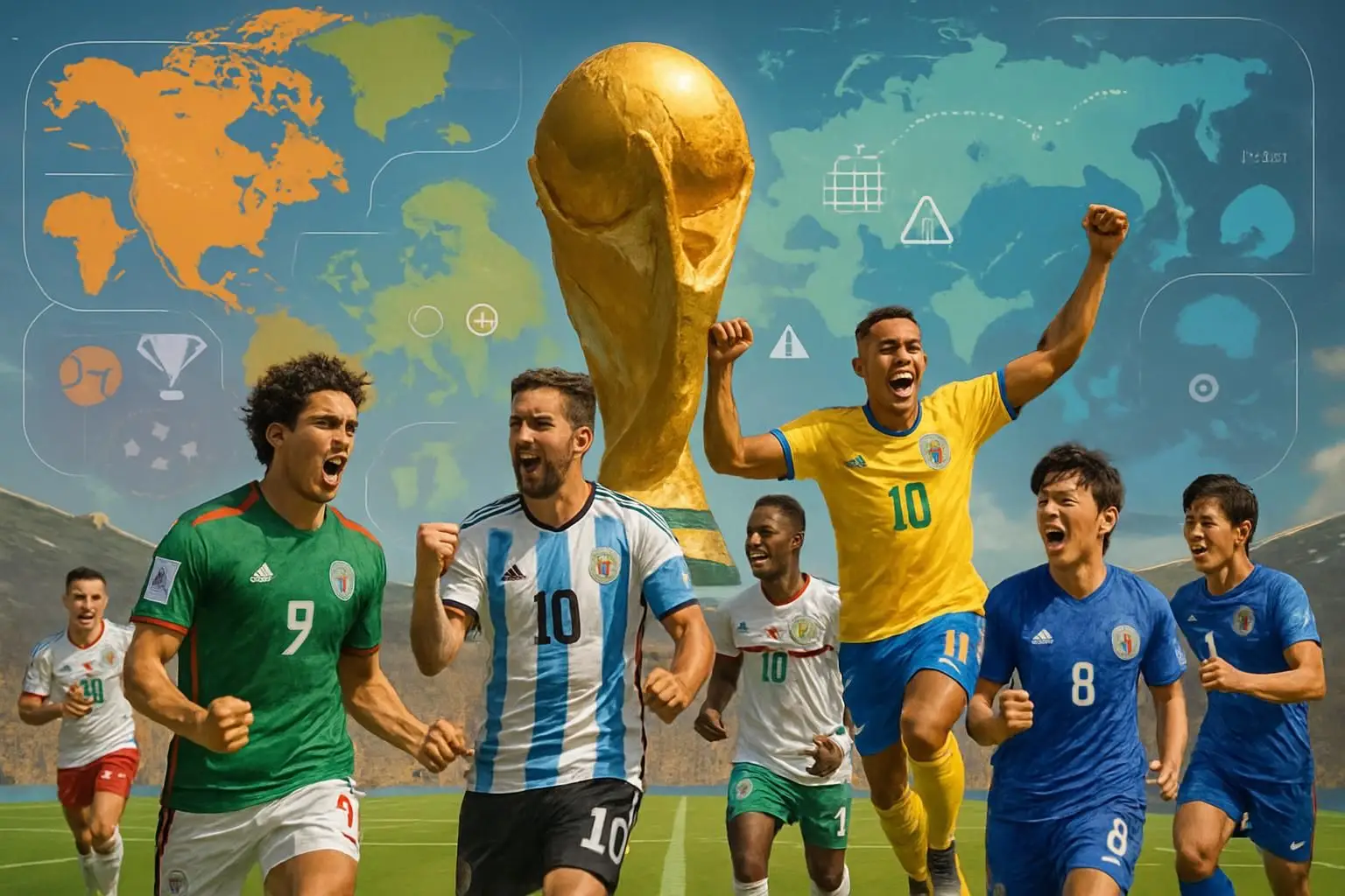 descubre qué equipos participarán en el mundial 2026 y conoce el proceso de clasificación de cada uno para este emocionante torneo internacional.
