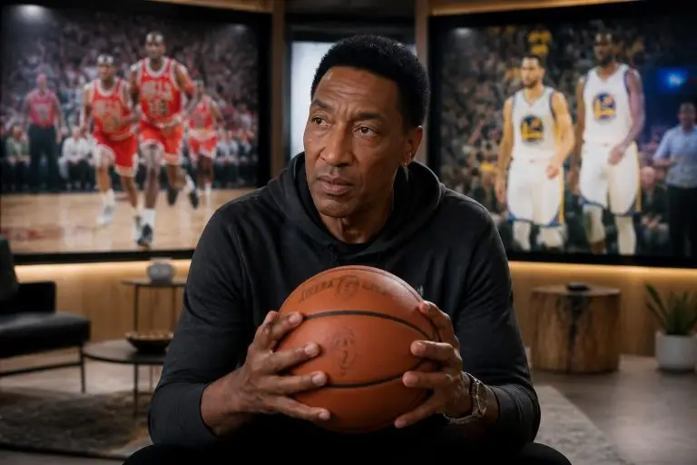 scottie pippen analiza y predice el resultado del épico enfrentamiento entre los legendarios bulls de 1996 y los invencibles warriors de 2016.