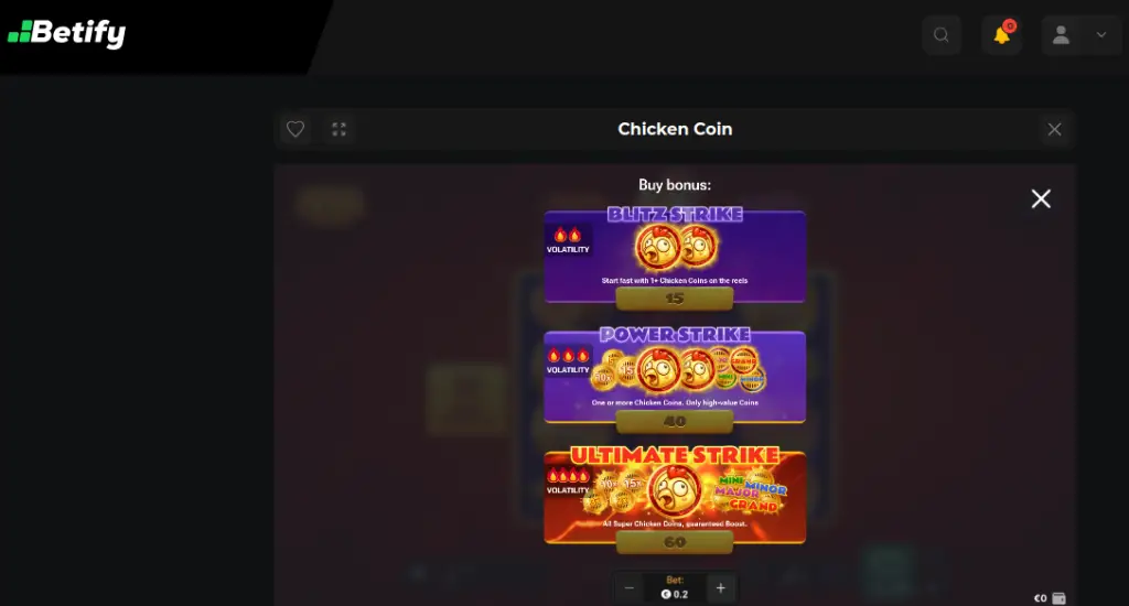 Chicken Coin juego de casino