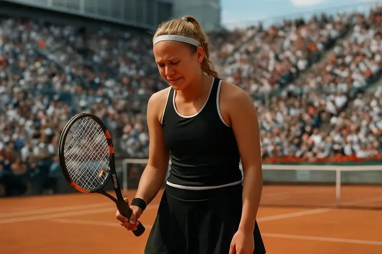 descubre los detalles del regreso difícil de loïs boisson a la competición en madrid, donde sufrió una dura derrota en el torneo de tenis.