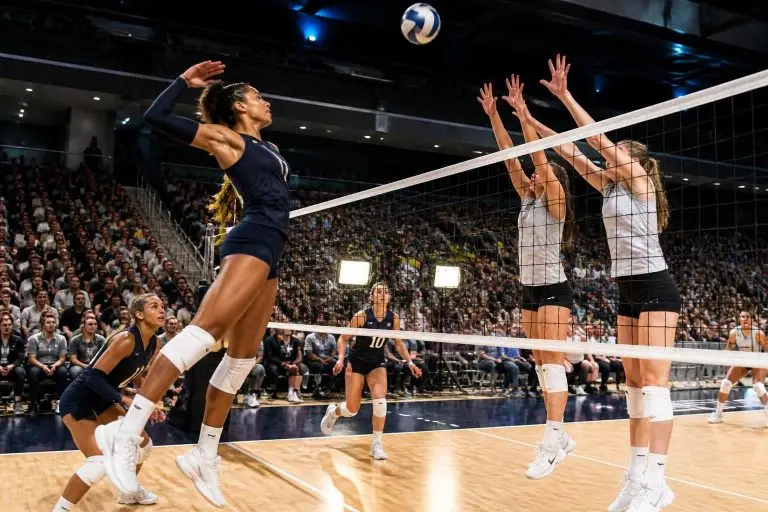 descubre el torneo de exhibición de voleibol que reúne equipos femeninos de la ncaa y exjugadoras destacadas en un emocionante espectáculo deportivo.