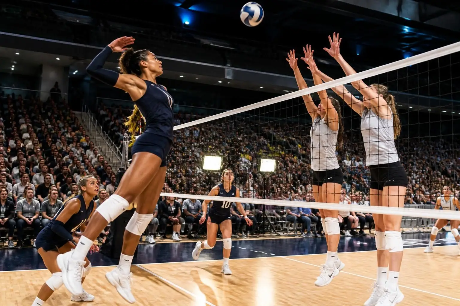 descubre el torneo de exhibición de voleibol que reúne equipos femeninos de la ncaa y exjugadoras destacadas en un emocionante espectáculo deportivo.