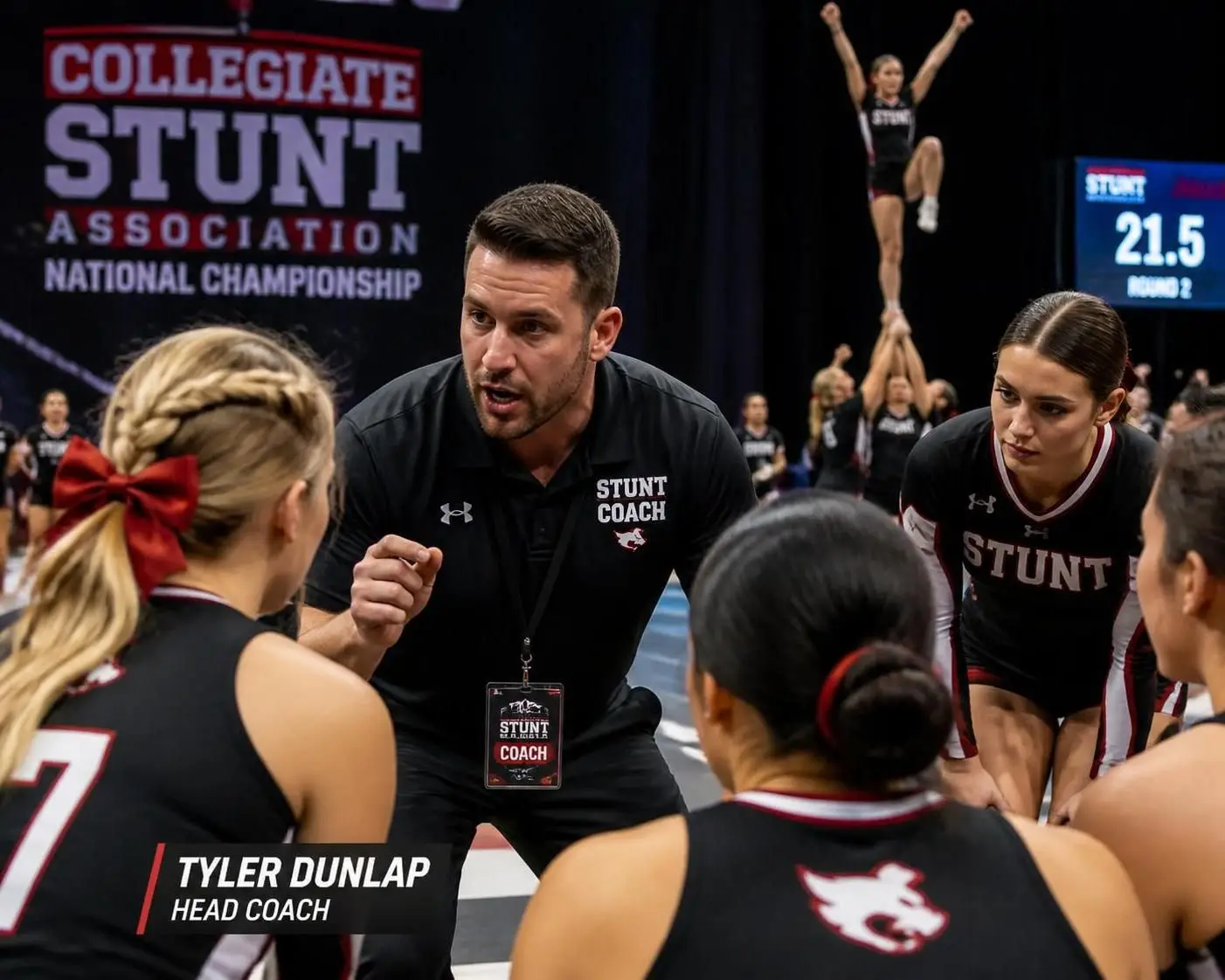 tyler dunlap ha sido nombrado nuevo entrenador principal del programa stunt en la universidad drury, liderando el equipo hacia nuevos éxitos y desarrollando el talento estudiantil.
