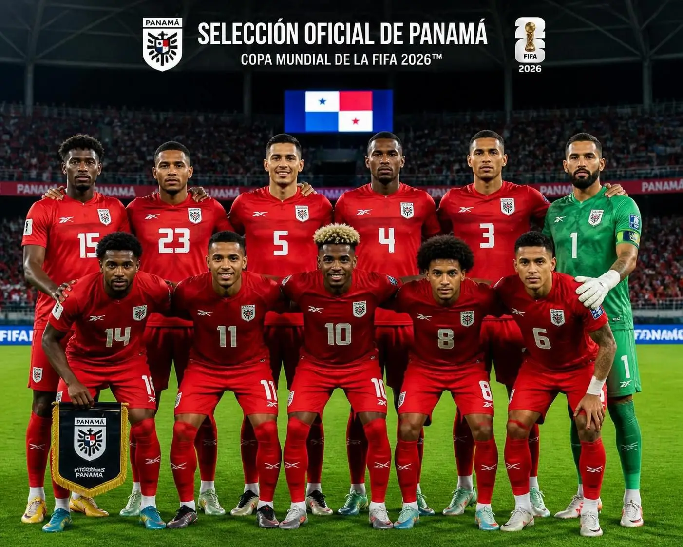 descubre la alineación oficial de la selección de panamá para el mundial 2026 y conoce a los jugadores que representarán al país en esta gran competición.