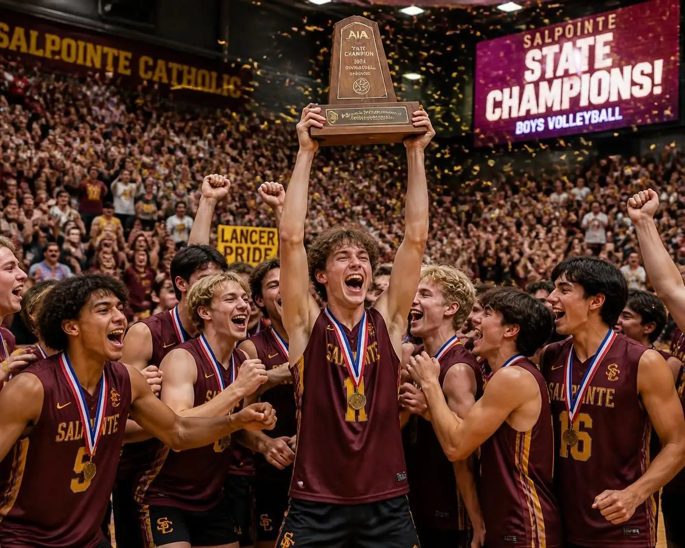 el título estatal de voleibol ganado por salpointe marca el inicio de un camino prometedor hacia arizona 2028, destacando el compromiso y dedicación del equipo.