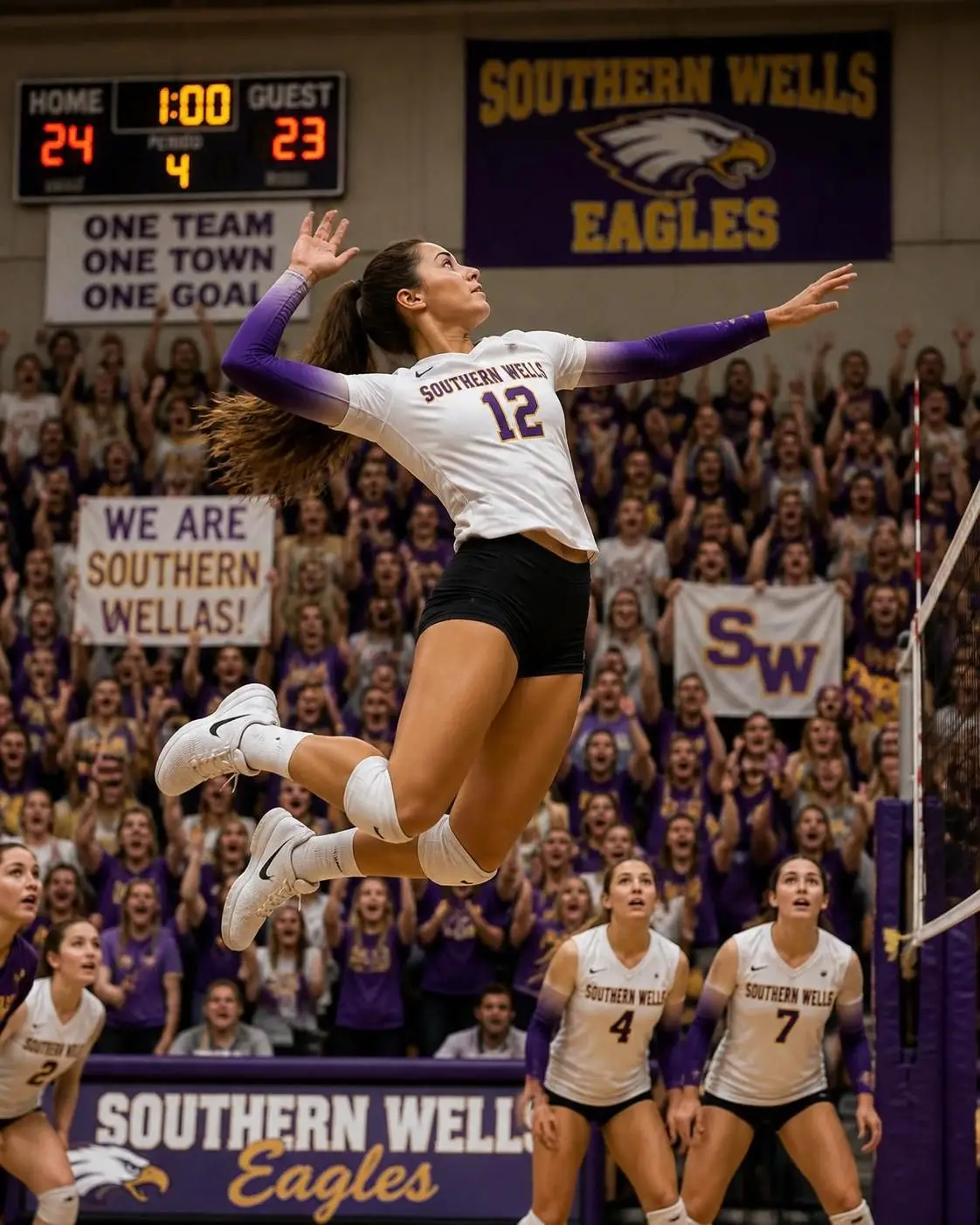 powell, futuro jugador de voleibol en ohio state, demuestra su talento y eleva el nivel competitivo en southern wells, destacándose como una promesa del deporte.