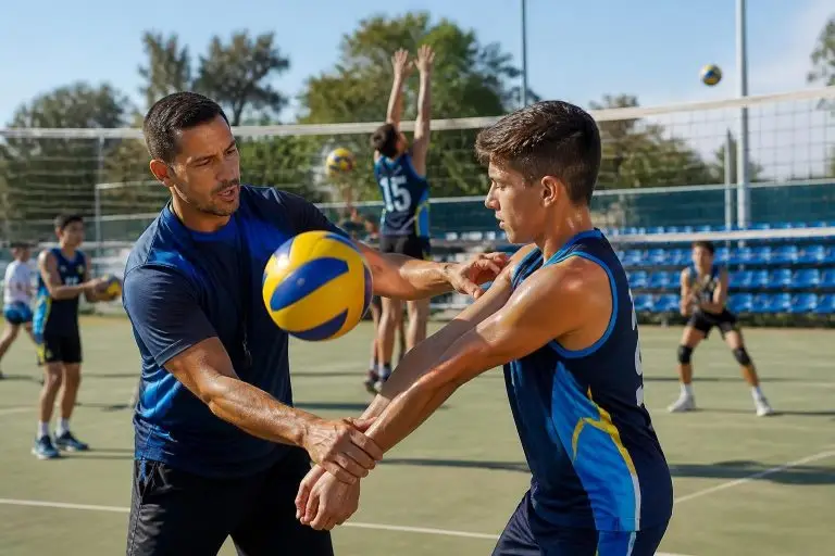 descubre cómo un equipo de voleibol de secundaria mejora gracias a un entrenador profesional, demostrando que la práctica constante lleva al éxito y resultados sorprendentes.