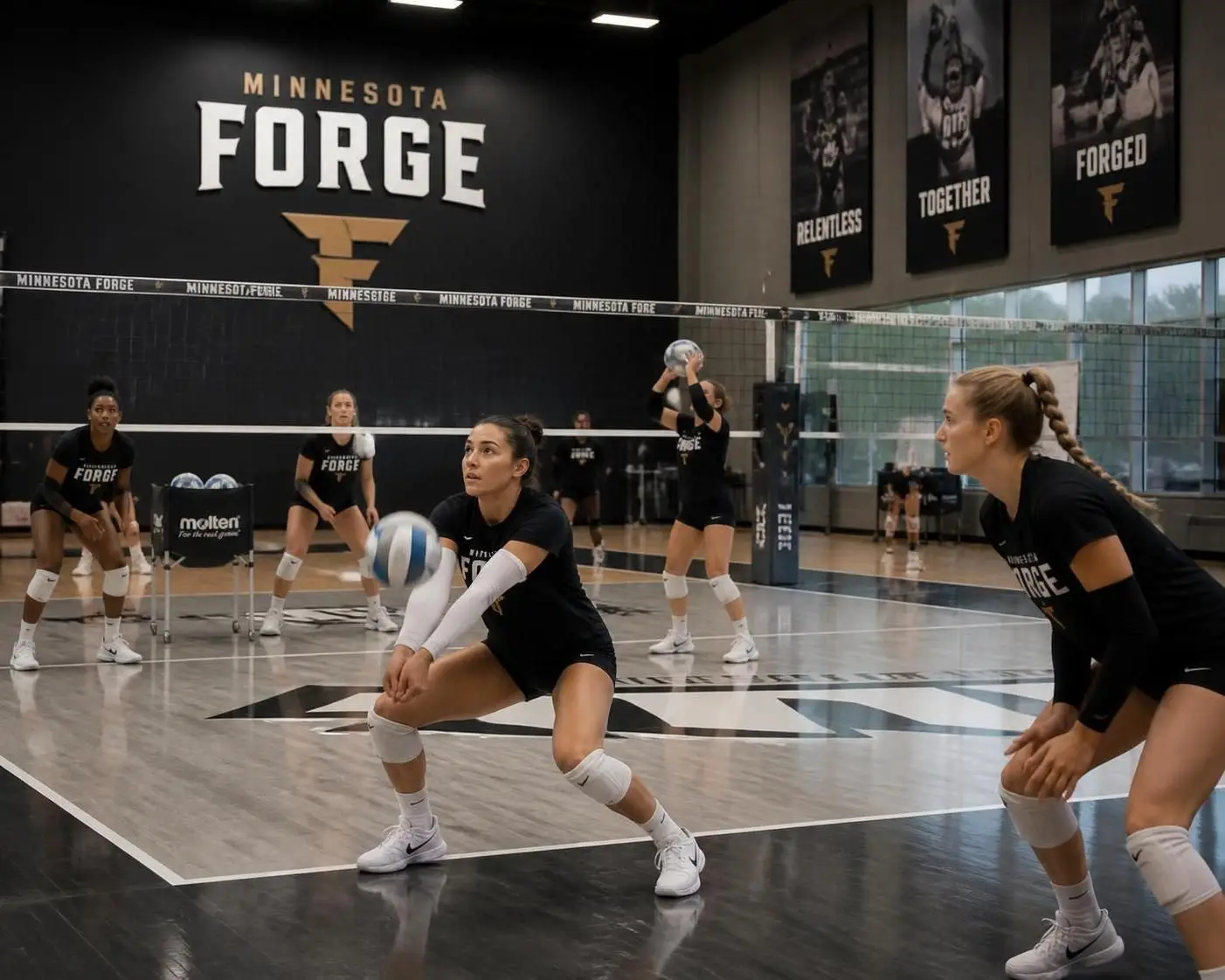 conoce a minnesota forge, el nuevo equipo profesional de voleibol de minnesota, listo para competir y destacar en la escena deportiva.