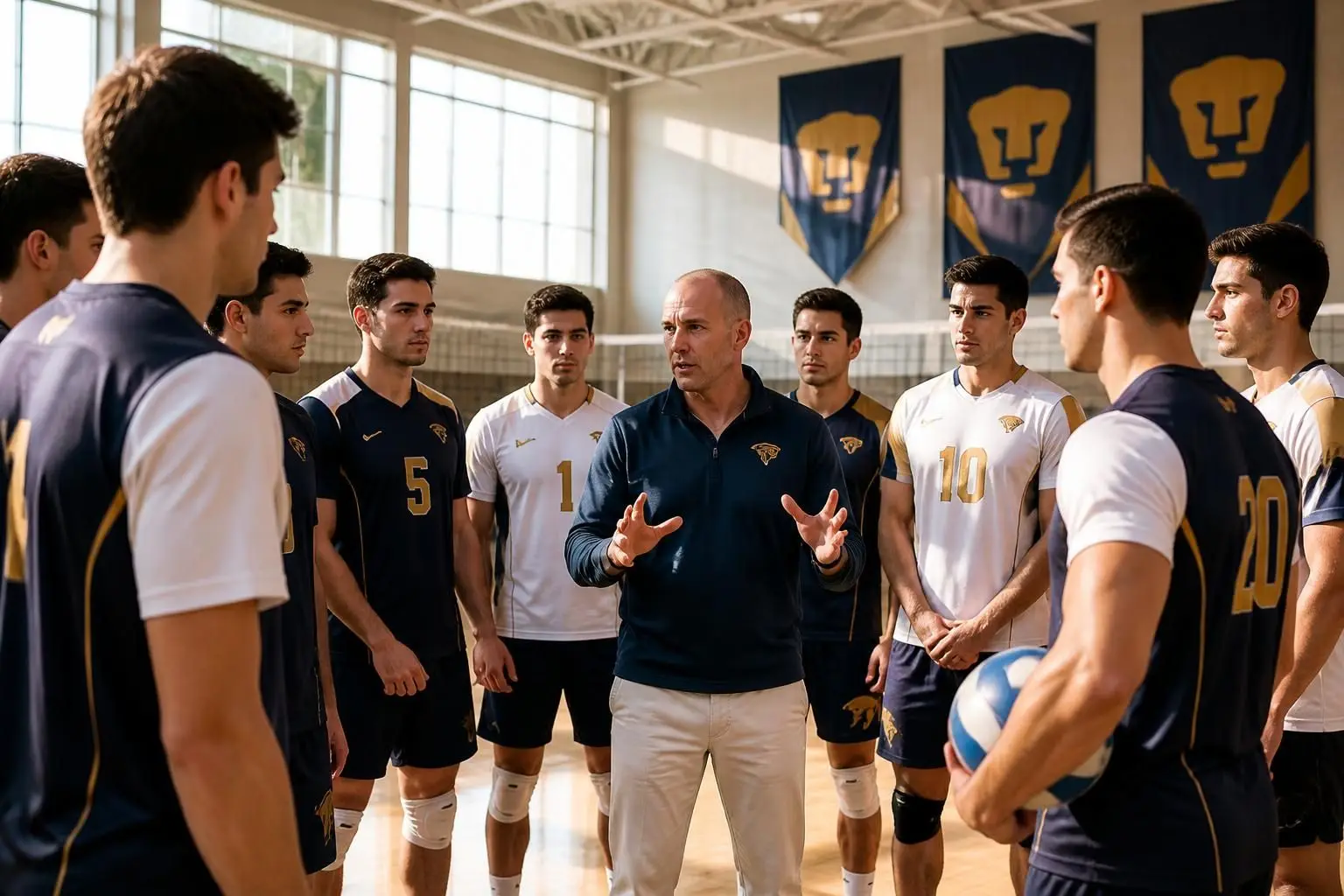 descubre cómo el equipo de voleibol de la unm se prepara para una nueva temporada emocionante bajo la dirección del entrenador brian hosfeld, marcando una nueva era en su historia.