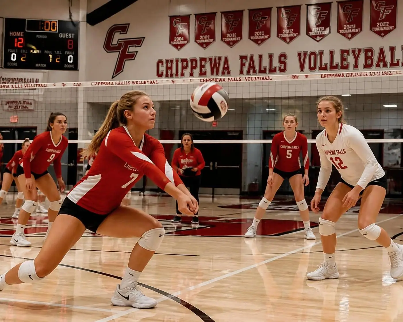 el equipo de voleibol de chippewa falls demuestra un inicio prometedor con talento y dedicación, destacándose en cada partido de la temporada.