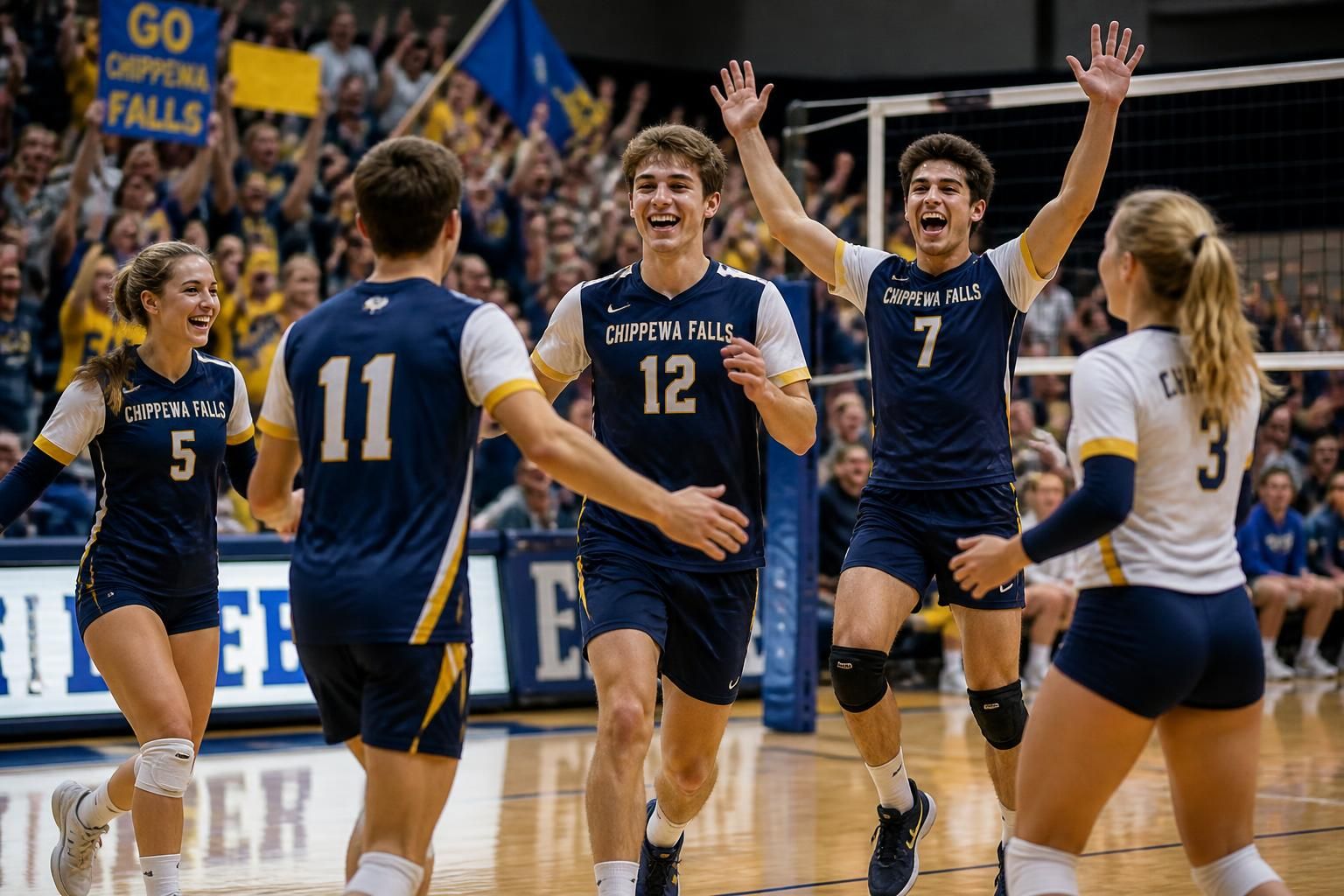 el equipo de voleibol de chippewa falls demuestra un comienzo prometedor, destacándose con gran desempeño y espíritu competitivo esta temporada.