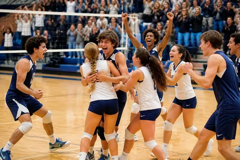 el joven equipo de voleibol de north bay haven remontó con determinación y ganó en casa contra mosley, mostrando un gran espíritu de lucha y talento.