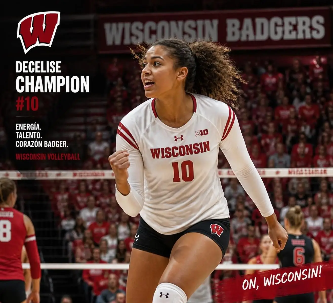 descubre el impacto y las expectativas con la joven promesa decelise champion, de 16 años, al unirse al voleibol de wisconsin. conoce su trayectoria y cómo potenciará el equipo.