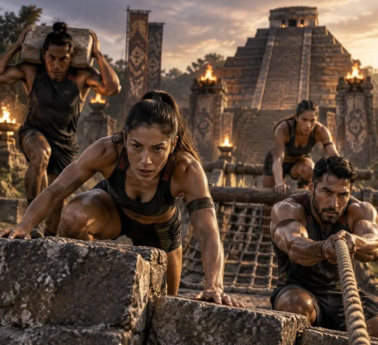 conoce a las figuras de «physical 100: méxico», descubre sus historias y entérate de quiénes son los cuatro finalistas de la competencia.